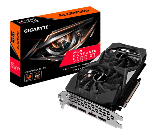 Gigabyte Radeon RX 5600 XT WINDFORCE OC 6GB GDDR6